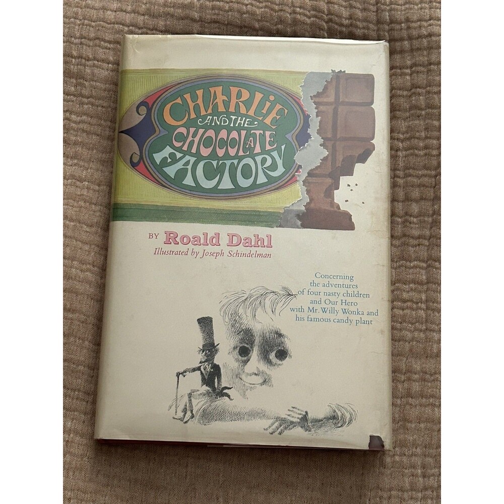 Roald Dahl / Charlie and the Chocolate Factory 1st Edition 1st Printing VG 1964